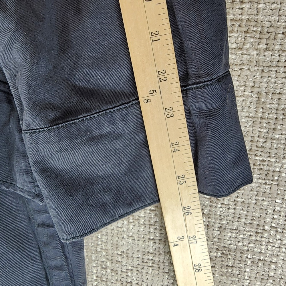 Anthropologie Unpublished Utility Jumpsuit Coveralls Womens M Blue Belted EUC - Picture 10 of 16